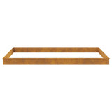 Snail Fences 20 pcs Rusty Weathering Steel 874887