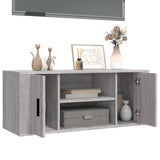 TV Cabinet Grey Sonoma 100x35x40 cm Engineered Wood 823097