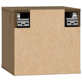 Wall Cabinet Honey Brown 31.5x30x30 cm Solid Wood Pine 818361
