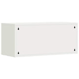 Wall Cabinet for Garage with Gas-lift Door White 883277