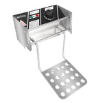ZNTS EH81 2500W 220-240V 6.3QT/6L Stainless Steel Single Cylinder Electric Fryer UK Plug 56252372