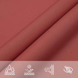 135363 Sunshade Sail Oxford Fabric Square 7x7 m Terracotta
