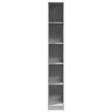 Wardrobe Concrete Grey 30x50x200 cm Engineered Wood 3307705