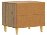 Bedside Table Artisan Oak 43 x 34.5 x 50 cm Engineered Wood 895043