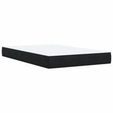 Box Spring Bed with Mattress Black 120x200 cm Velvet 3290878