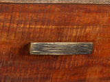 244967 TV Cabinet Solid Wood Vintage 118x30x40 cm