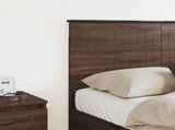 Headboard with Headboard Brown Oak 120 cm Engineered wood 887788