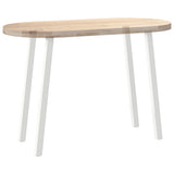 Console Table Legs 4 pcs White 72 cm Steel 4012493