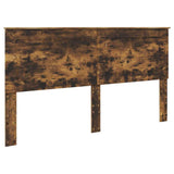 Headboard Smoked Oak 100 cm Engineered Wood 887599
