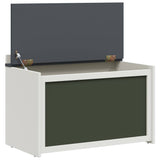 Box with Storage and Chalkboard Front ROROS Grey and White 42003029