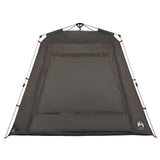Fishing Tent 4-Person Brown Quick Release 4005330