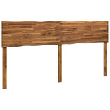 Live Edge Headboard ROSTOCK Natural 200 cm Solid Acacia Wood 903147