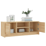 TV Cabinet Sonoma Oak 102x30x37.5 cm Engineered Wood 823256
