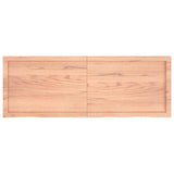 Table Top Light Brown 140x50x cm Treated Solid Wood Oak 3156380