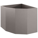 Corner Planter Rusty 60 x 60 x 50 cm Weathering steel 883667