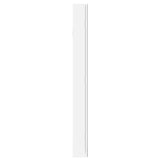 Mirror Jewellery Cabinet with LED Lights Wall Mounted White 353244