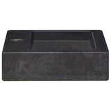 Sink Black 38x24x6.5 cm Marble 149187