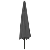 Garden Parasol with LED Lights 400 cm Anthracite 312532