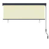 Roller Blind Cream 180 x 250 cm Fabric and Aluminum 362085