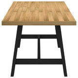 Dining Table NOAIN A-Shaped Legs 180x90x75 cm Solid Wood Pine 4100045