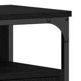 Bathroom Sink Cabinet Black oak 80 x 30 x 60 cm Engineered Wood 862237