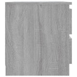 Bed Cabinets 2 pcs Grey Sonoma 50x39x43.5 cm Engineered Wood 815825