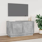 TV Cabinet Concrete Grey 80x35x45 cm Engineered Wood 819856
