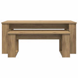 Coffee Table Set 2 pcs Artisan Oak Engineered Wood 8000139