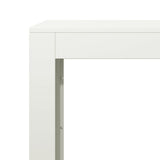 Firewood Rack White 60x40x80 cm Steel 850997