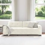 ZNTS Sofa Velvet cream Velvet fabric Medium Durable Sofa 4105142