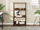 Bookshelf Smoked Oak 50x33x117.5 cm Engineered Wood 835271