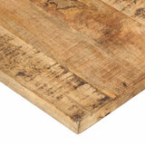Table Top Solid Mango Wood 25-27 mm 140x60 cm 286026