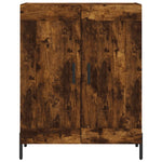 Highboard Smoked Oak 69.5x34x180 cm Engineered Wood 3199694