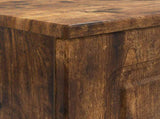 Bathroom Sink Cabinet UTRECHT Smoked Oak 82 x 41x 56 cm 897680