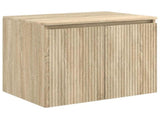 Bathroom Cabinet Set 3 pcs Sonoma Oak 49.5 x 44.5 x 65.5 cm 3405729
