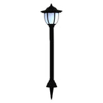 Outdoor Solar Lamps 6 pcs LED Black 277138