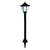 Outdoor Solar Lamps 6 pcs LED Black 277138