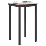 Bar Table Natural 60 x 60 x 105 cm Solid Pine Wood 892797