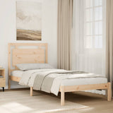 Extra Long Bed Frame without Mattress 100x210 cm Solid Wood 3309185