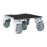 Furniture Rollers 4 pcs with Lifter 17.5x16x7.5 cm Steel 1600 kg 42002561
