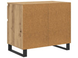 Sideboard Artisan Oak 60 x 35 x 70 cm Engineered Wood and Iron 881742