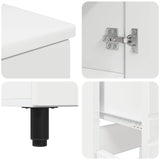 Bathroom Vanity Unit High Gloss White 60 x 35 x 80 cm 889419