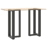 Bar Table Legs T-Shaped 2 pcs Anthracite 40x35x cm Steel 4013074