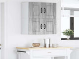 Wall Cabinet PORTO 2 pcs Grey Sonoma 60 x 31 x 40 cm 885278