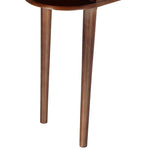 ZNTS Console Table 110x35x76 cm Solid Acacia Wood 282872
