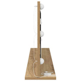 Vanity Mirror Rectangular Artisan Oak 100 x 45 x 18 cm 868332