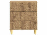 Bedside Table Artisan Oak 43 x 39.5 x 66.5 cm Engineered Wood 895024