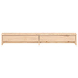 Monitor Stand 100x27x15 cm Solid Wood Pine 813959