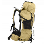 ZNTS Hiking Backpack Khaki 80 L Oxford Fabric 4009973
