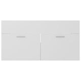Bathroom Furniture Set White Engineered Wood 3071153